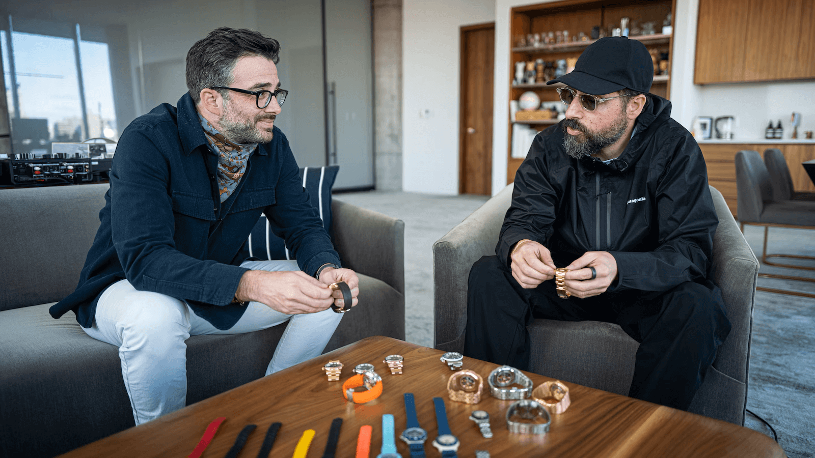 Ronnie Fieg with Hodinkee