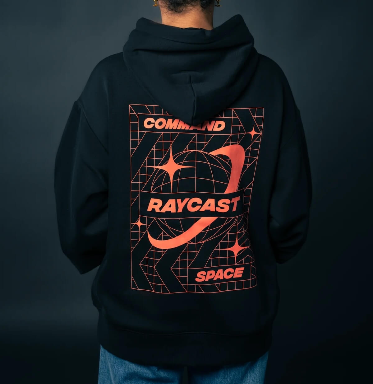 Raycast hoodie back